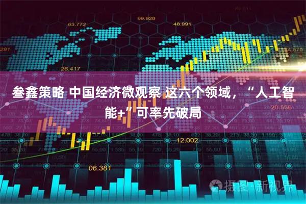 叁鑫策略 中国经济微观察 这六个领域，“人工智能+”可率先破局