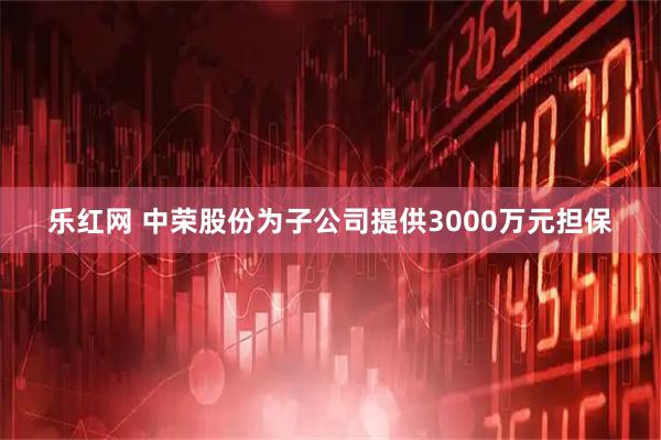乐红网 中荣股份为子公司提供3000万元担保